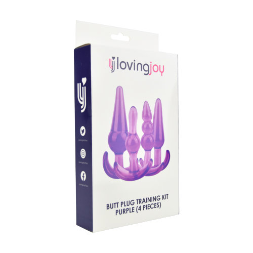 Loving Joy Butt Plug Training Kit Purple - Image 9