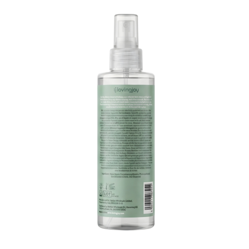 Loving Joy Cleanse Sex Toy Cleaner 250ml - Image 3